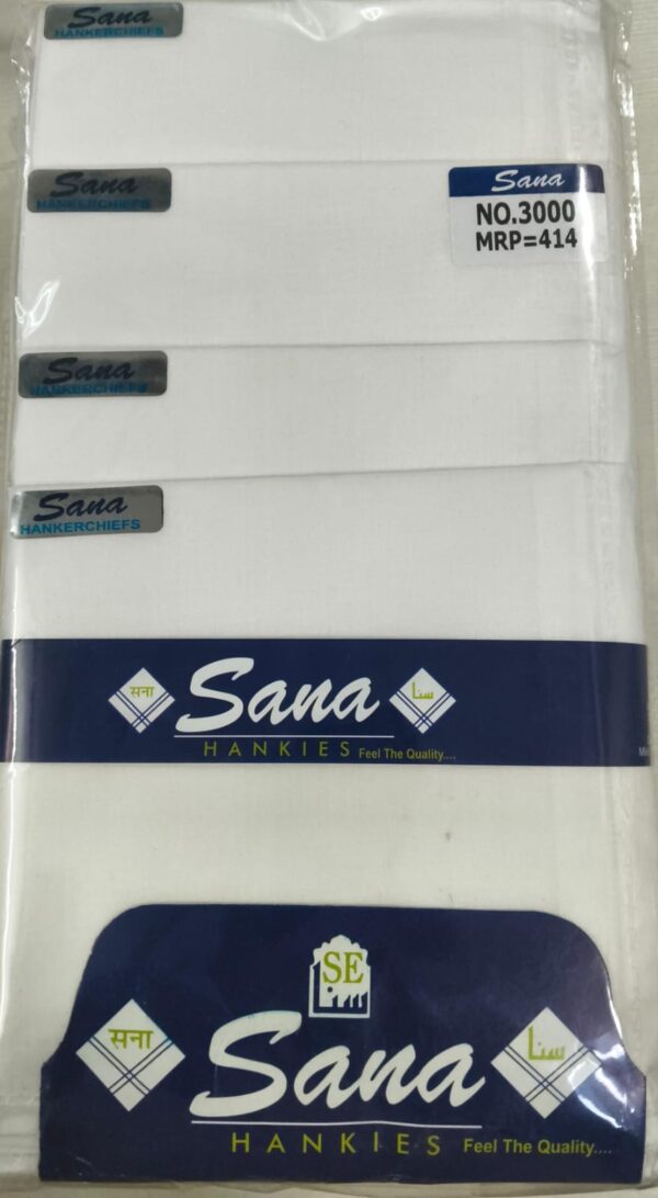 Cottan hanky | Malai cotton hanky | white