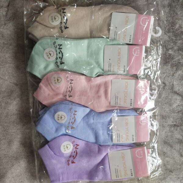 ladies sneaker cotton socks