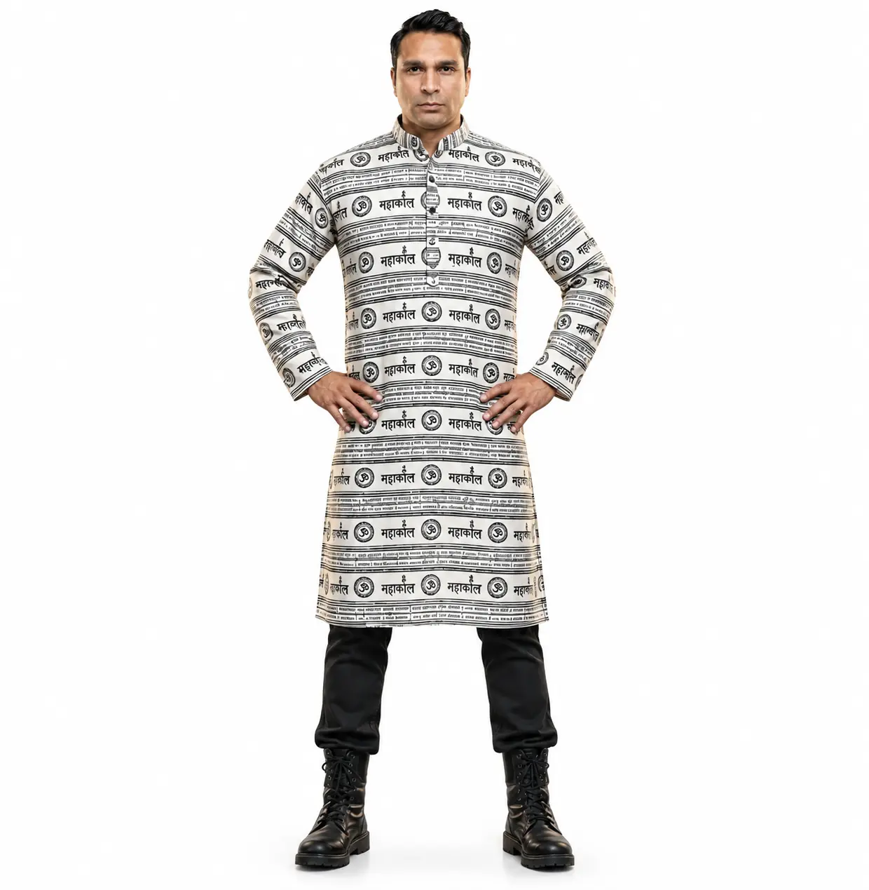 MAHAKAL PRINT FULL KURTA