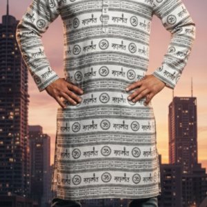 Mahakal print kurta -lohpath