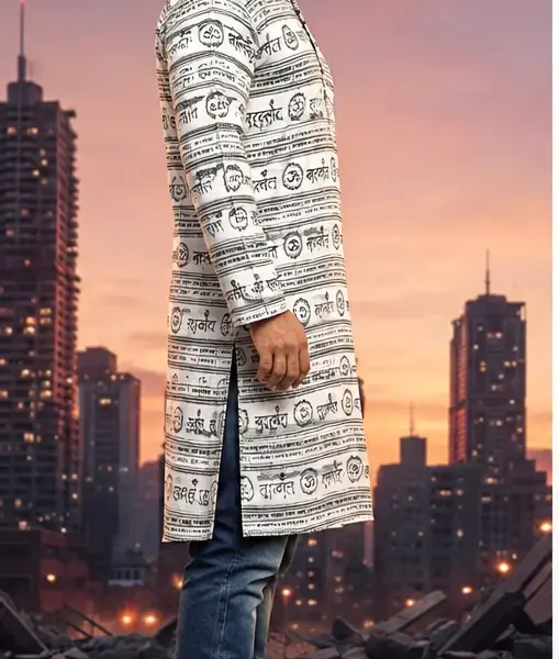 Mahakal printed full sleeve kurta for men combo offer Lohpath