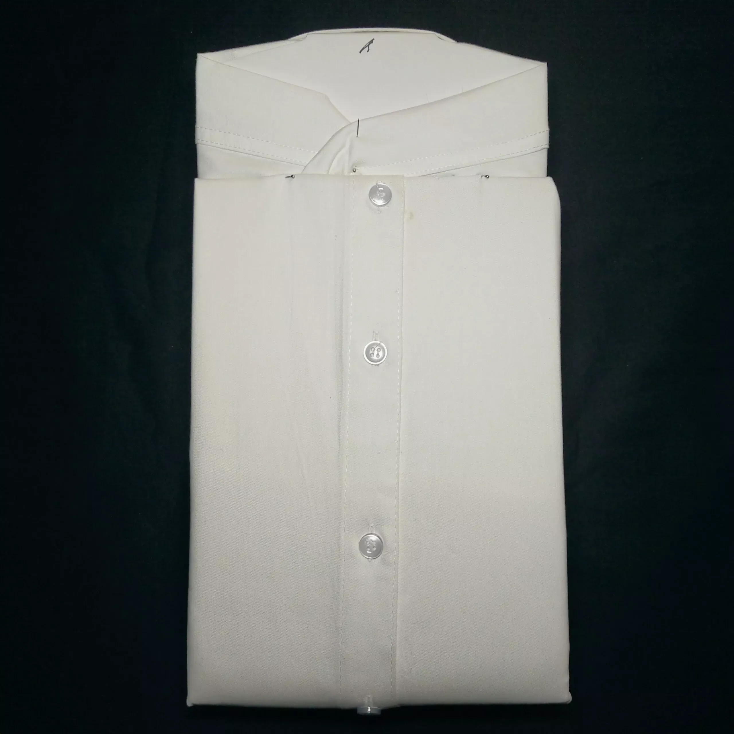 Men Premium White Twill Cotton Shirt Regular Fit
