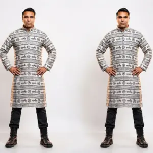 Mahakal printed full sleeve kurta for men combo offer Lohpathmahakal printed kurta for men design