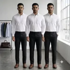 White Cotton Shirt - Premium Formal & Casual Shirt for Men | Lohpath pack of 3